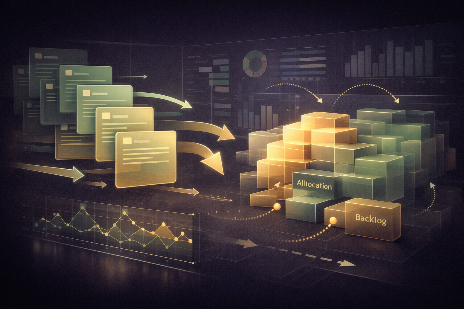 Illustration for the space request demand case study