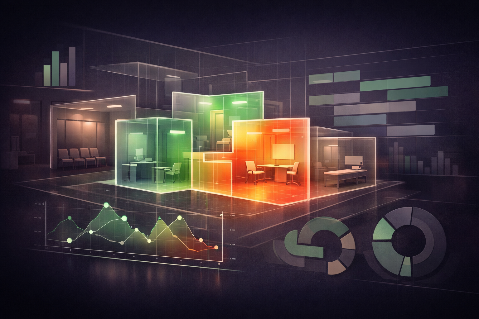 Illustration for the space utilisation case study