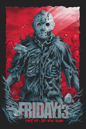 Poster for Friday the 13th Part VII - The New Blood