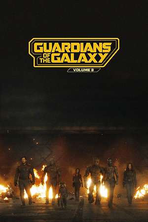 Poster for Guardians of the Galaxy Vol. 3