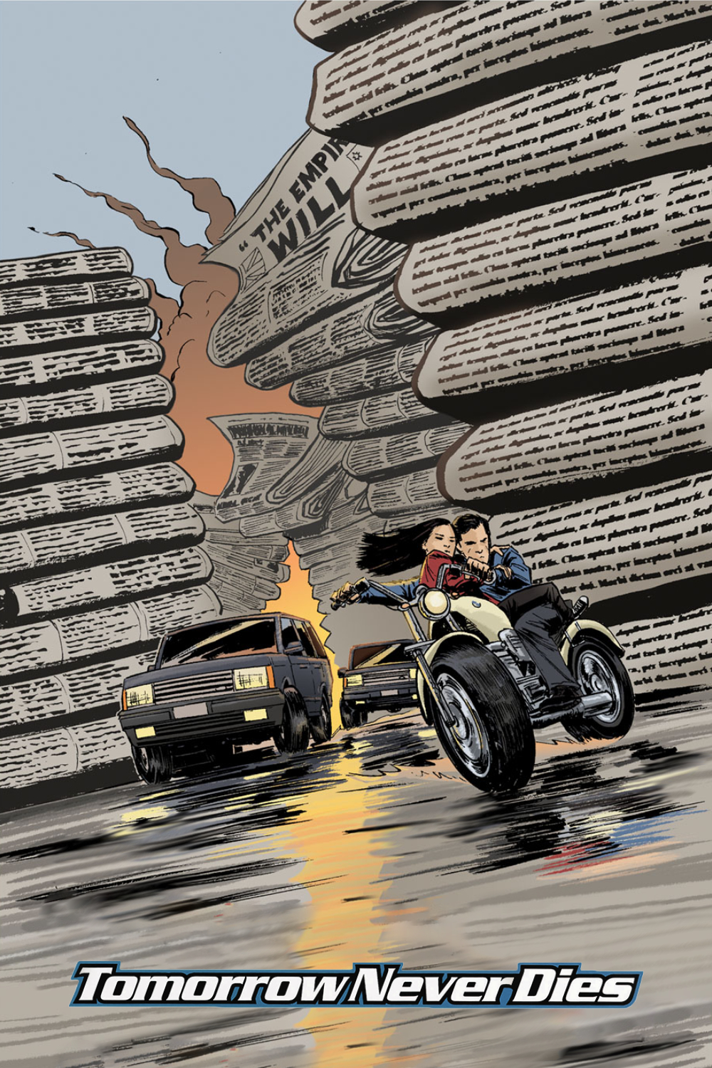 Poster for Tomorrow Never Dies