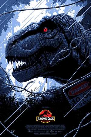 Poster for Jurassic Park