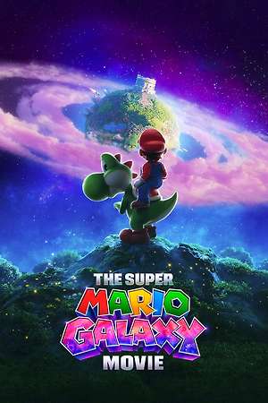 Poster for The Super Mario Galaxy Movie